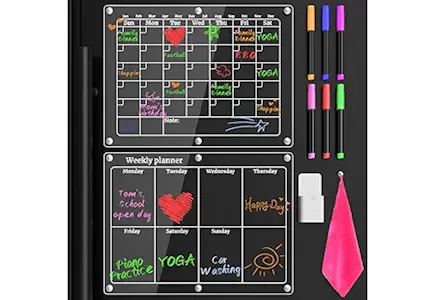 Acrylic Magnetic Calendar