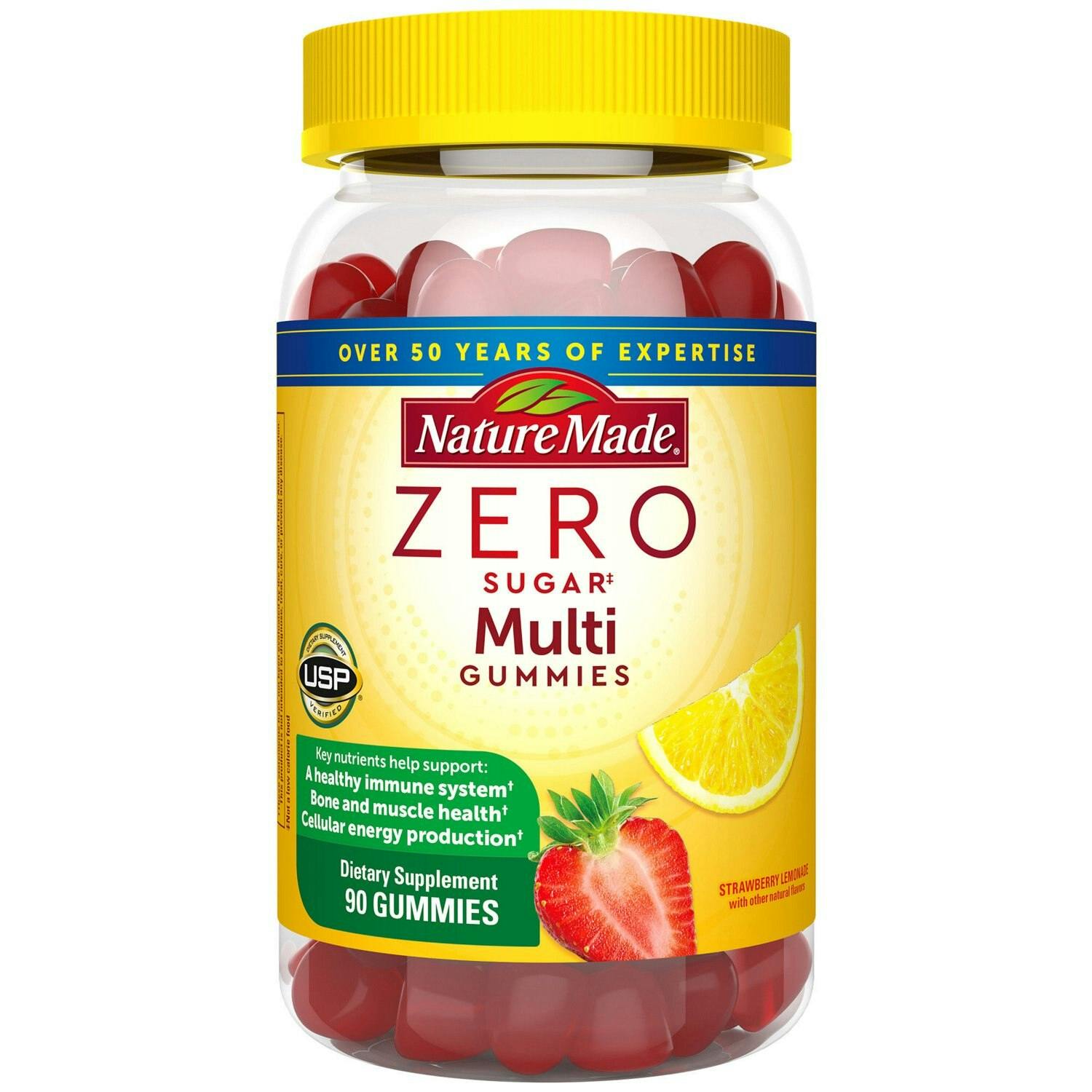 2 Nature Made Multivitamin Gummies