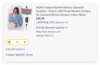 Heated Blanket Battery Operated Portable
