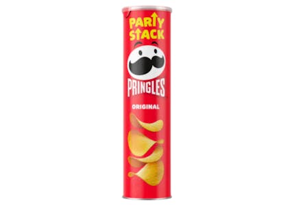 2 Pringles Chips Canister