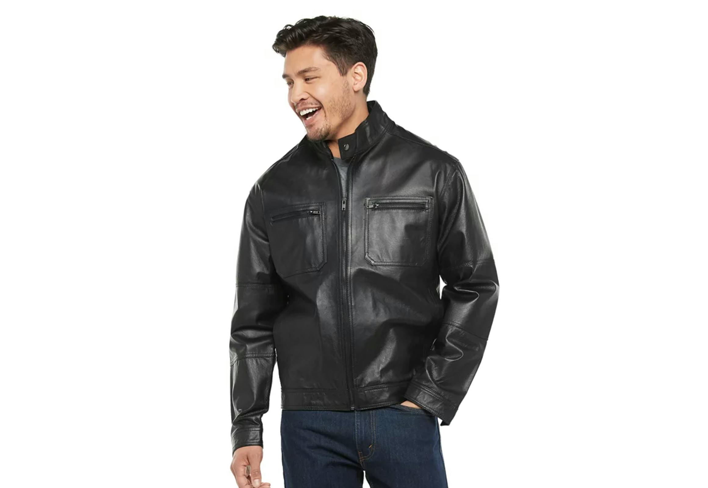 Vintage Leather Men's Jacket