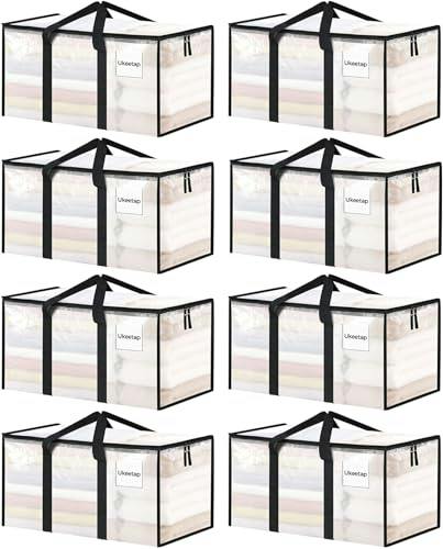 Clothes Storage Bins 8-Pack