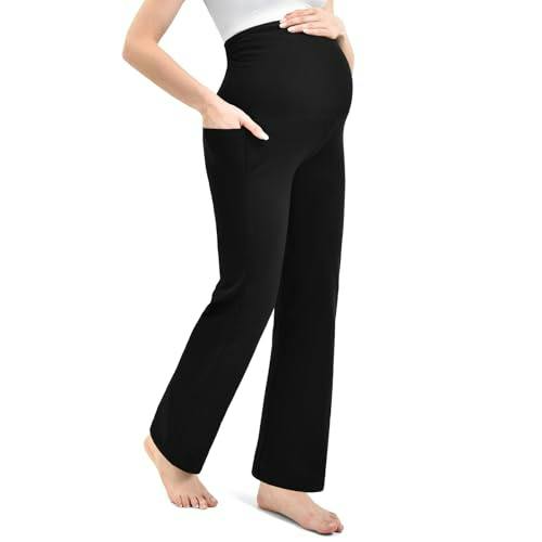 Women's Maternity Wide Leg Pants