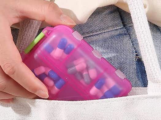 Travel Pill Cases, as Low as $3 on Amazon  card image