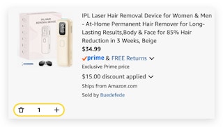 IPL Laser Hair Removal Device
