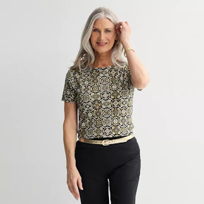 Croft & Barrow Women's Tee