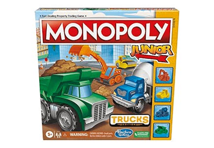 Monopoly Junior Trucks Edition