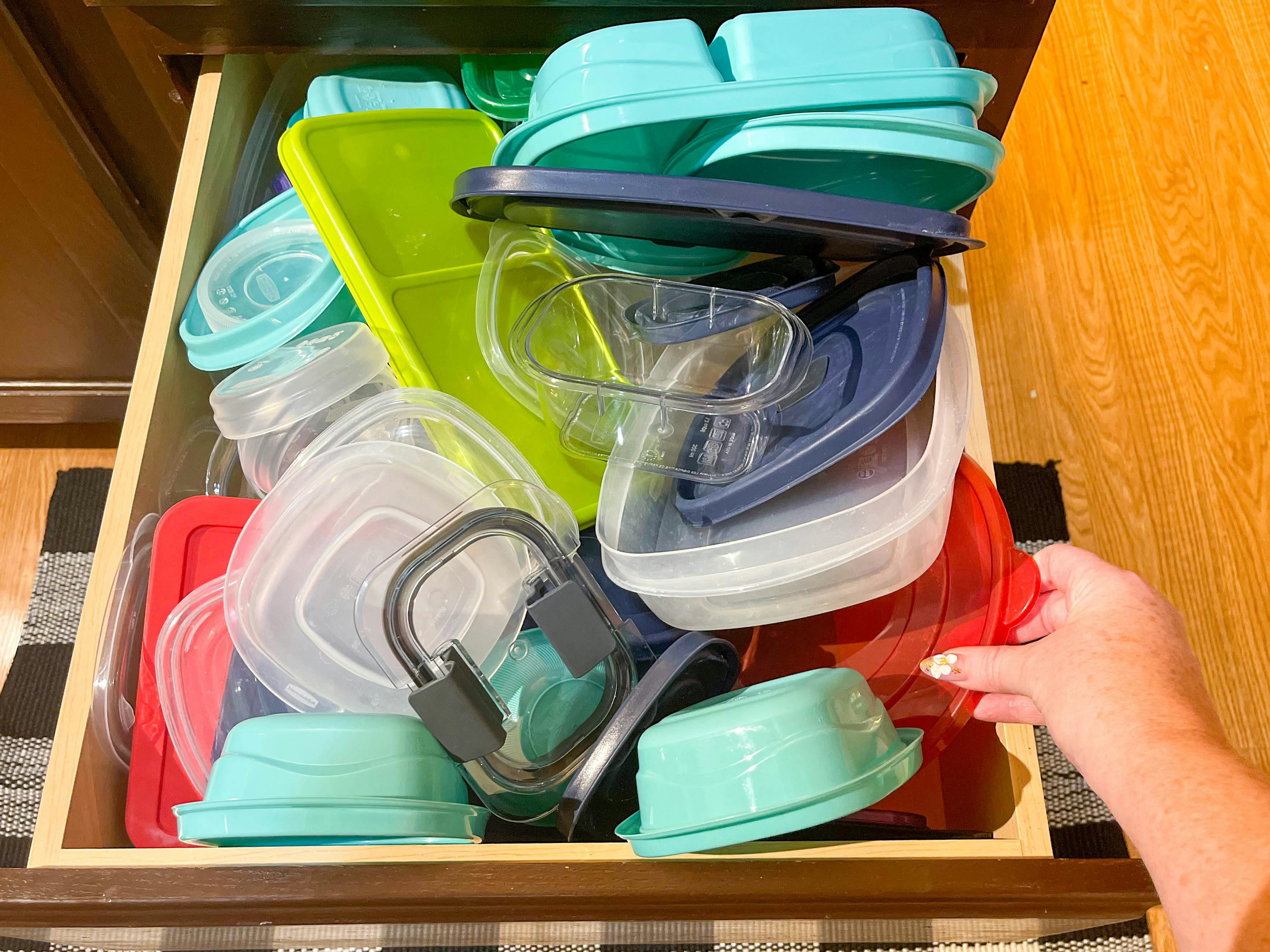 12 Clever Ways to Get Your Tupperware Under Control - The Krazy Coupon Lady