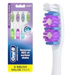 Oral-B 3D White Toothbrushes 4-Pack