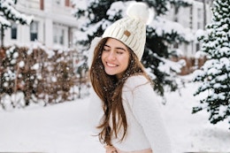 Women's Ribbed Winter Beanie B07LGL31PG