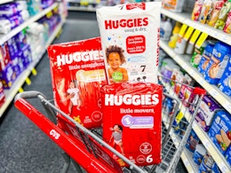 Huggies Diaper Packs, $7 Each at CVS card image
