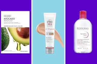 a collage of three beauty products