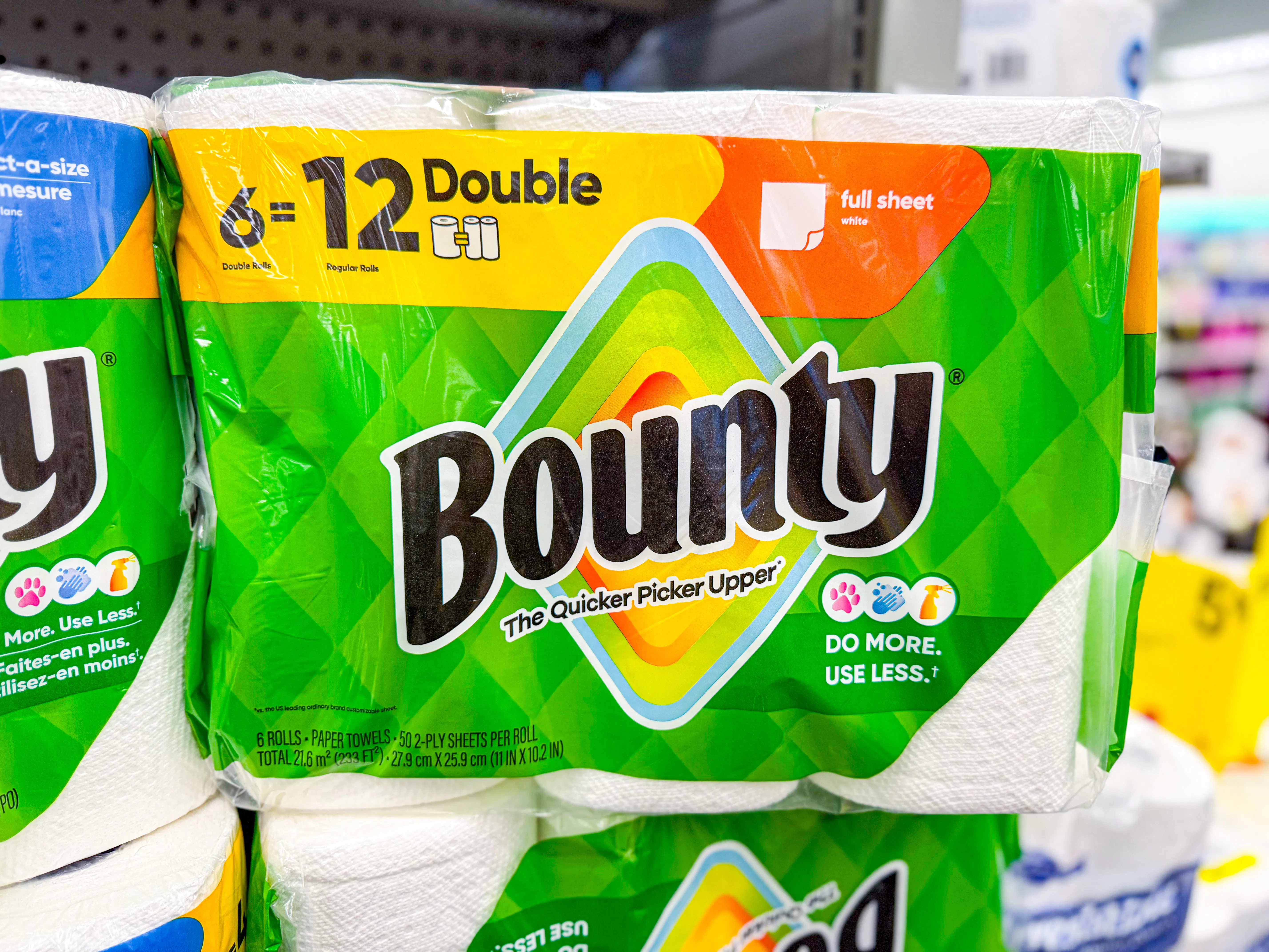 Bounty Paper Towels on sale at Walgreens for $4.99 per pack