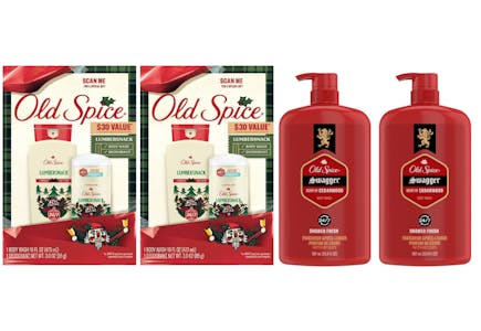 4 Old Spice Products