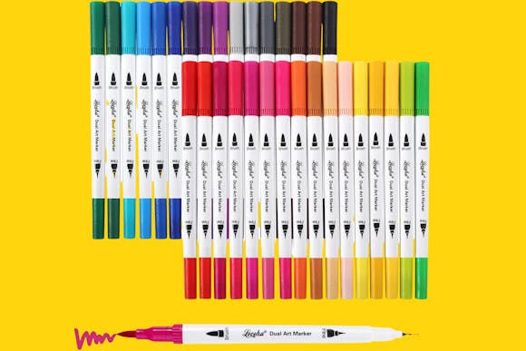 Dual-Tip Art Markers, Now $5.99 on Amazon