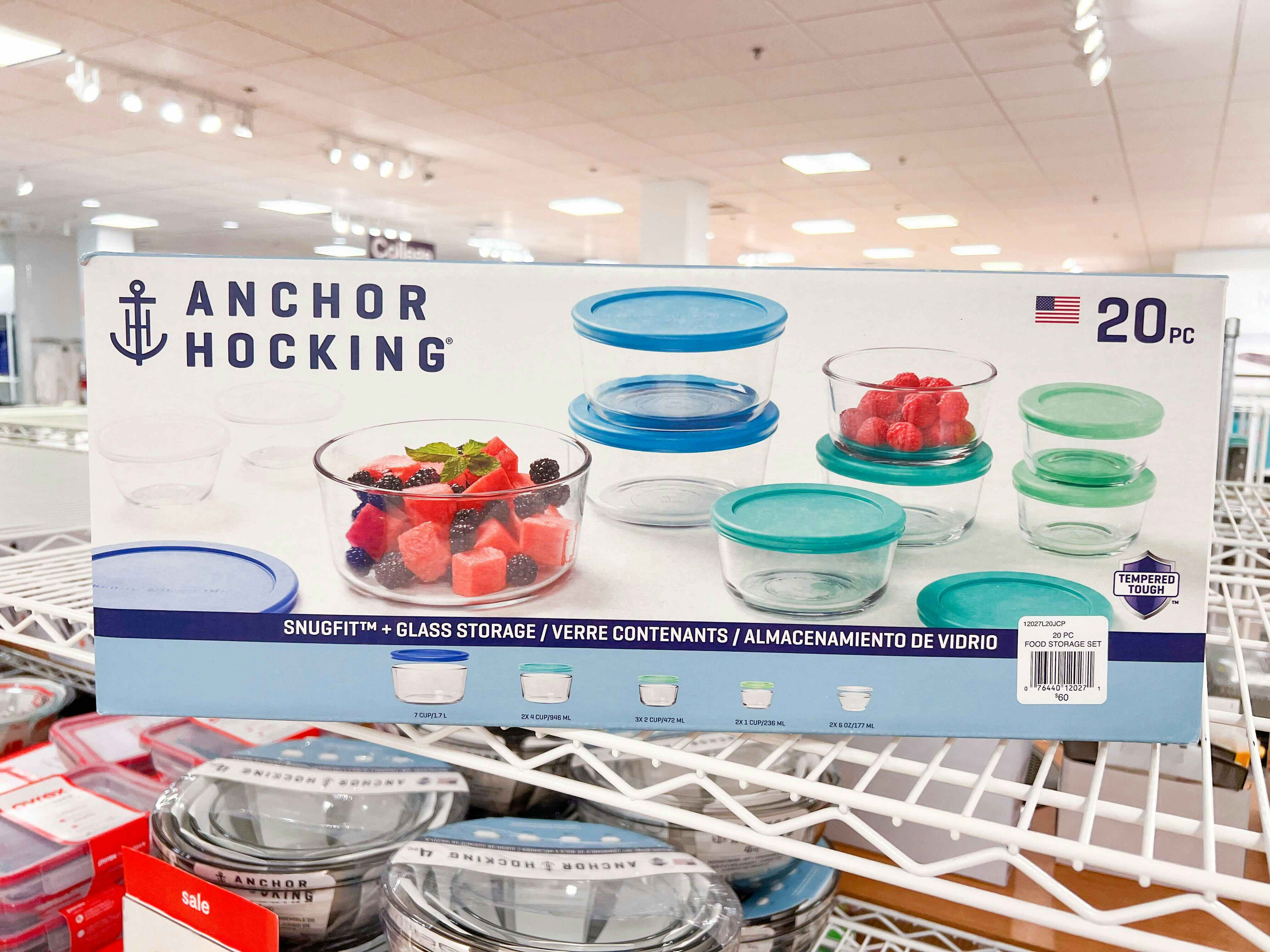 Anchor Hocking 20-Piece Storage Set for $18.99 and More Deals at Target