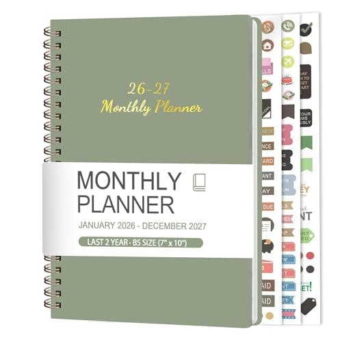 2026-2027 Monthly Planner