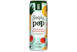 2 Simply Pop Prebiotic Soda Cans