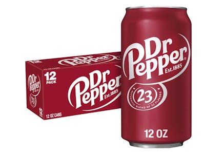 3 Dr Pepper Soda 12-Packs