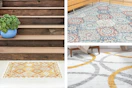 3 lifestyle images of Bliss Rugs