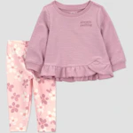Baby Sweatshirt and Leggings Set