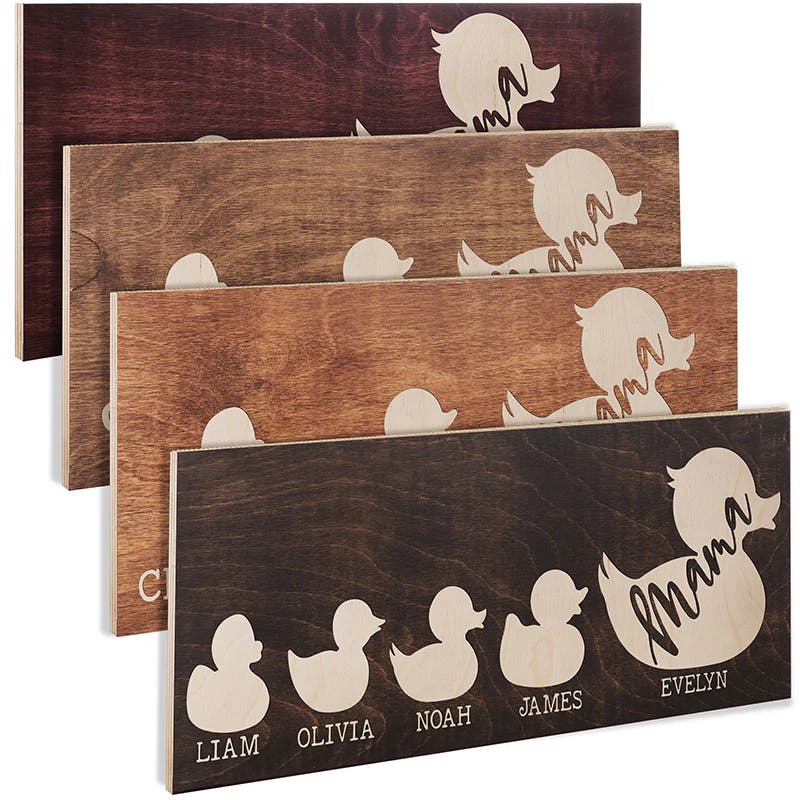 Personalized Mama Duck Sign