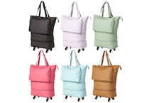 2 Brightroom Rolling Tote Bags
