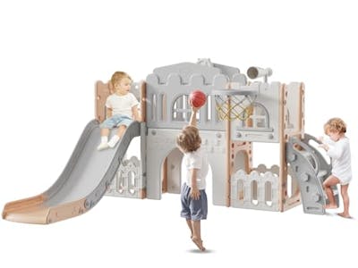 9-in-1 Toddler Slide Playset
