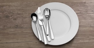 mikasa delano 20 piece flatware set 1572278415