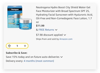 neutrogena hydro boost
