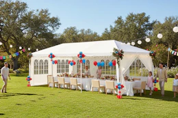 white party tent