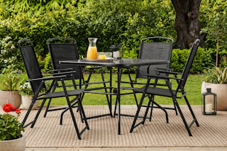 Walmart Mainstays patio dining set
