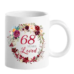 68th Birthday Mug