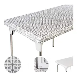 Fitted Vinyl Tablecloth