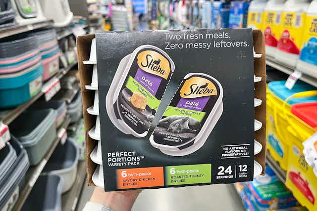 Sheba Perfect Portions Cat Food: Get 24 Trays for Only $10 on Amazon card image