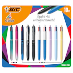 BIC 4-Color Ballpoint Pens 10-Pack
