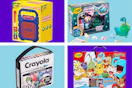 collage with crayola products