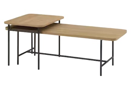 Walker Edison Coffee Table Set