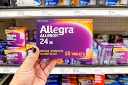 Target Allegra allergy relief
