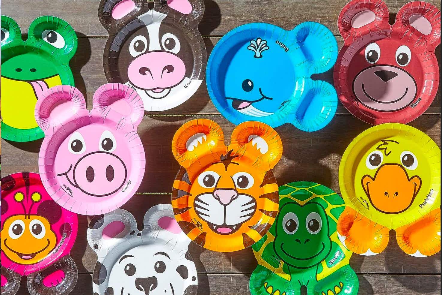 Hefty Zoo Pals Paper Plates, as Low as $4.89 on Amazon