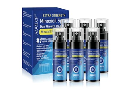 Minoxidil Spray 6-Pack