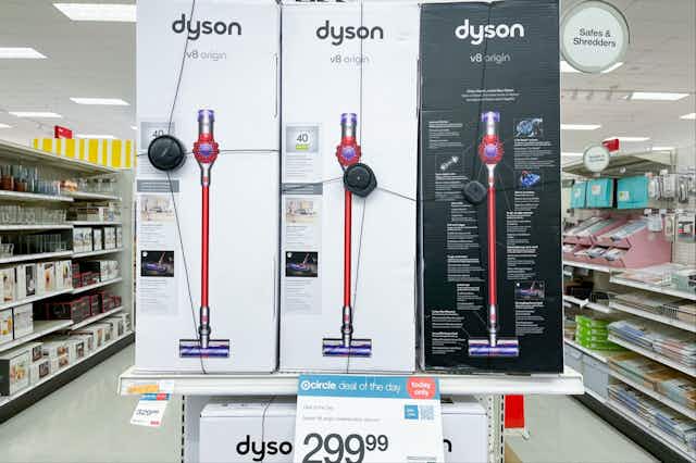 Dyson V8 Origin Cordless Vacuum, Only $285 at Target card image
