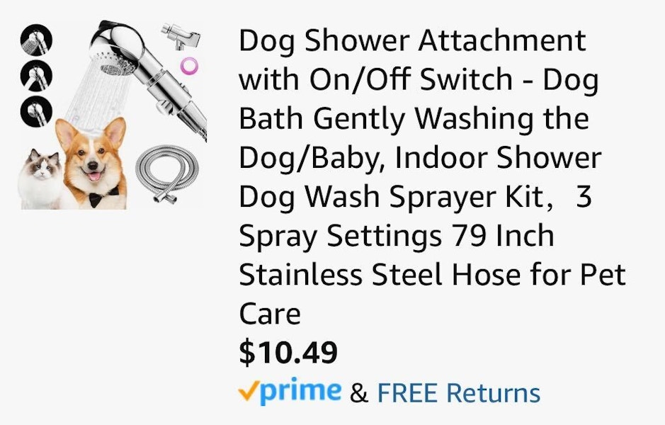 shower head deal amazon