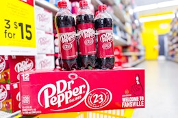 dr pepper soda in store