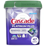 Cascade Platinum Dishwasher Pods
