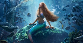 The movie poster for the live action Disney movie The Little Mermaid