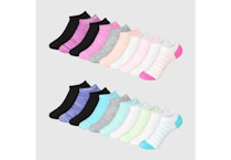 Hanes Kids' No-Show Socks Set