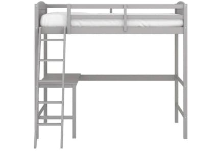 Twin Loft Bed with Desk