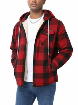 Men's Flannel Shirt Jacket
