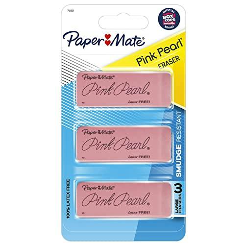Paper Mate Pink Pearl Erasers